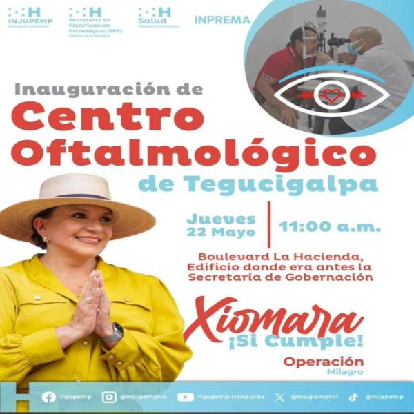 Inauguración Centro Oftalmológico en TGU 