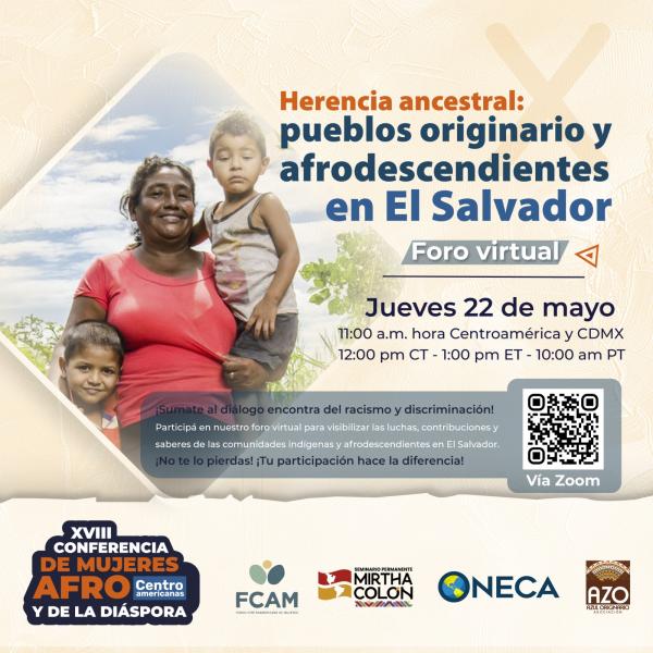 Seminario: Herencia Ancestral: Pueblo originario y afrodescendientes en El Salvador 