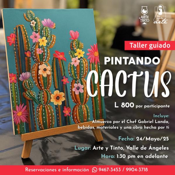 Taller guiado: Pintando Cactus 