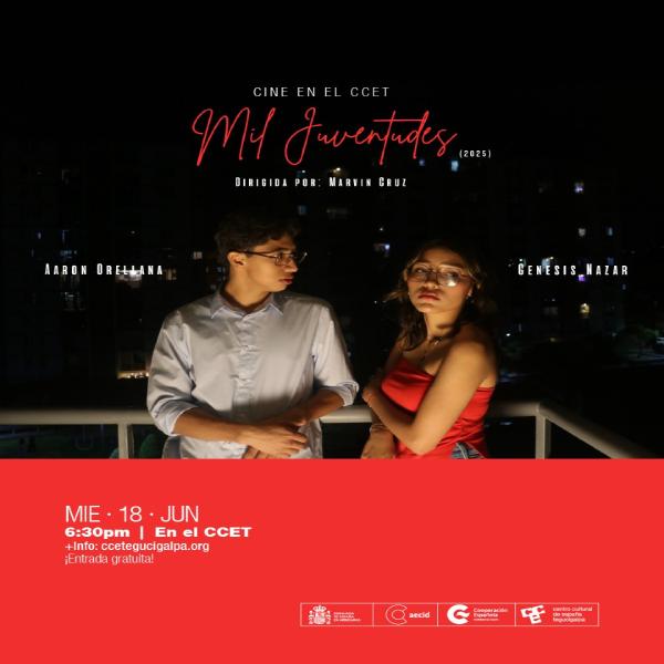 Cine en el CCET: Mil Juventudes (2025) de Marvin J Cruz
