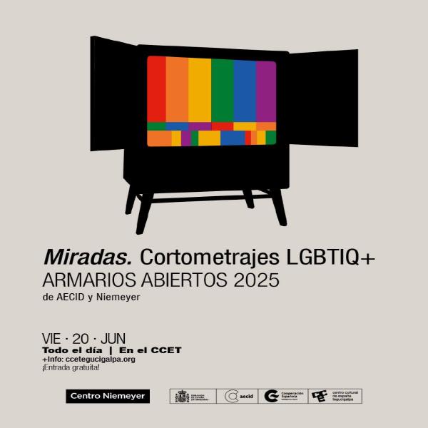 Miradas. Cortometrajes LGBTIQ+ Armarios Abiertos 2025 