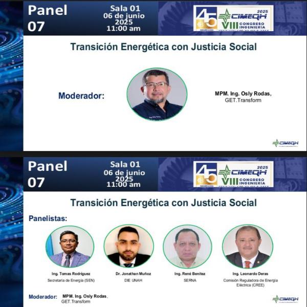 Conversatorio: Transición Energética con Justicia Social 