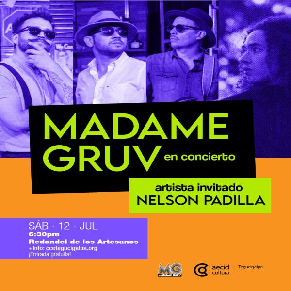 Madame Gruv en concierto