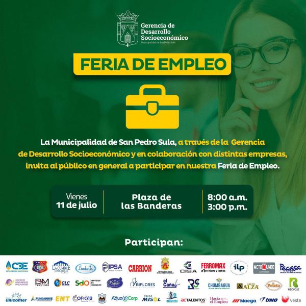 Municipalidad de San Pedro Sula: Feria de Empleo 