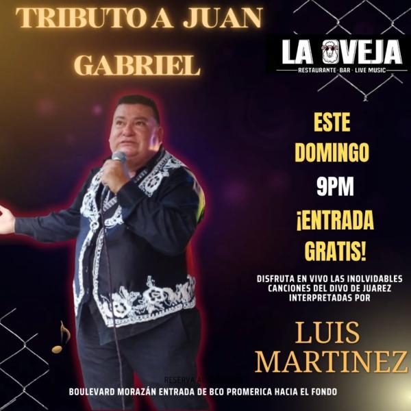 Reviví la magia del Divo de Juárez con Luis Martínez 