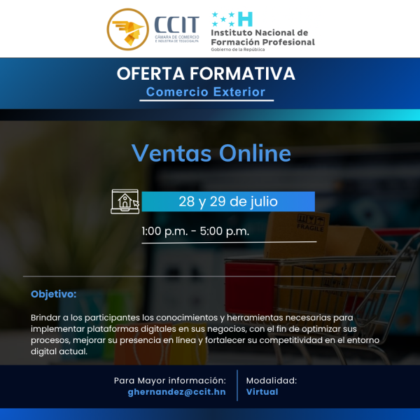 CCIT: Capacitación “Ventas Online”