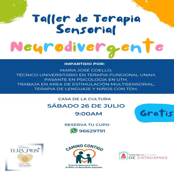 Taller de Terapia Sensorial Neurodivergente 