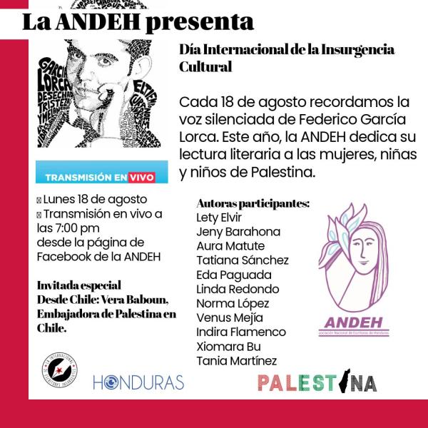 ANDEH: Día Internacional de la Insurgencia Cultural 