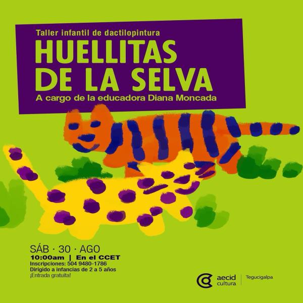 Taller infantil: Huellitas de la selva