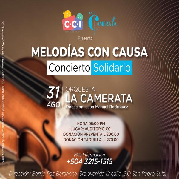 Concierto Solidario en San Pedro Sula