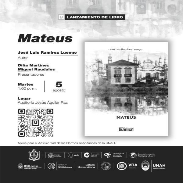 Presentación del Libro “Mateus” de José Luis Ramírez 