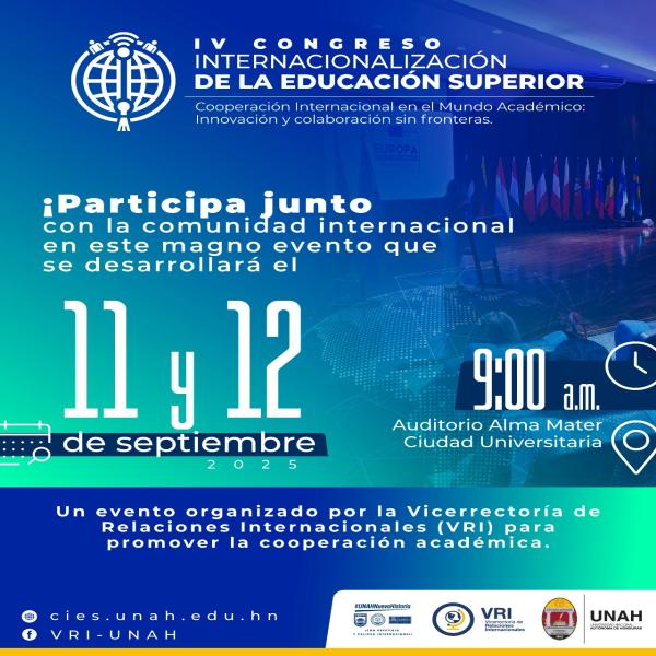 IV Congreso de Internacionalización de la Educación Superior (CIES-UNAH)