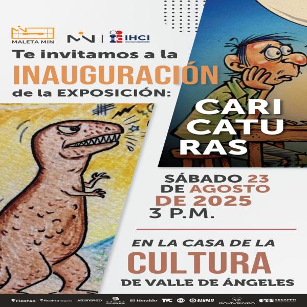 Inauguración de la Exposición: Caricaturas  