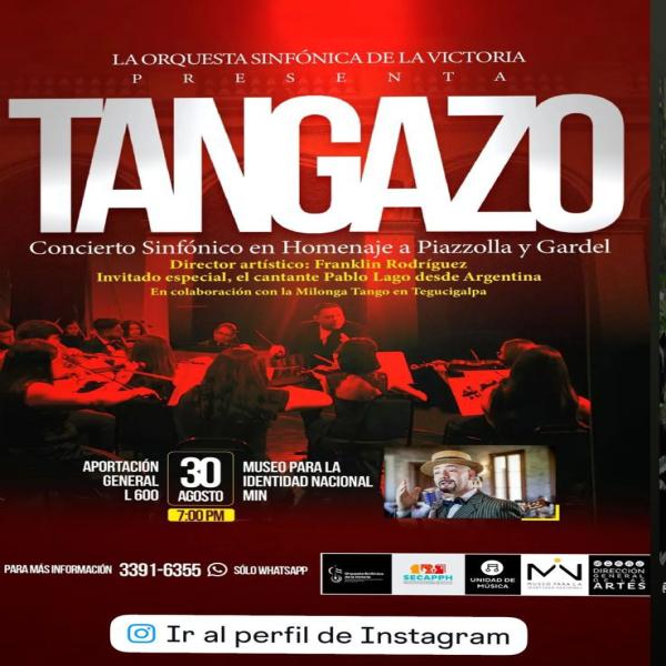 Orquesta Sinfónica de la Victoria presenta: Tangazo 