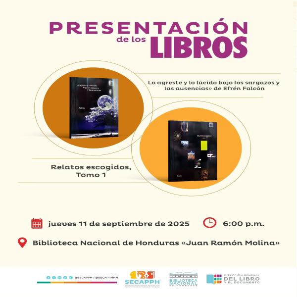 Presentación de Libros de Efrén Falcón 