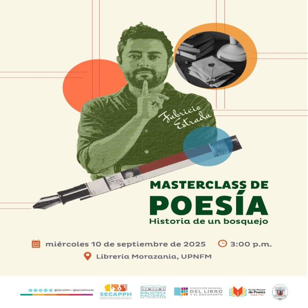 Masterclass de poesía: Historia de un bosquejo 