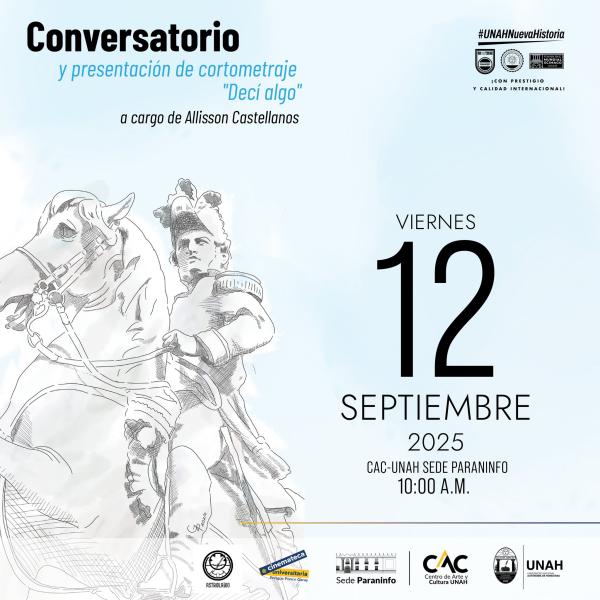 Conversatorio y presentación del cortometraje "Decí algo"