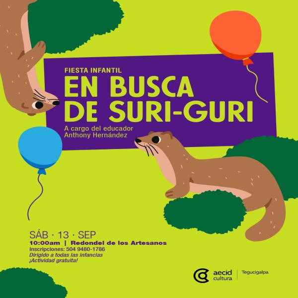 Fiesta Infantil: En busca de Suri-guri
