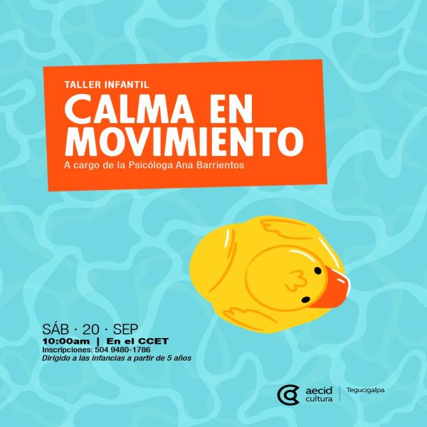 Taller infantil “Calma en movimiento”