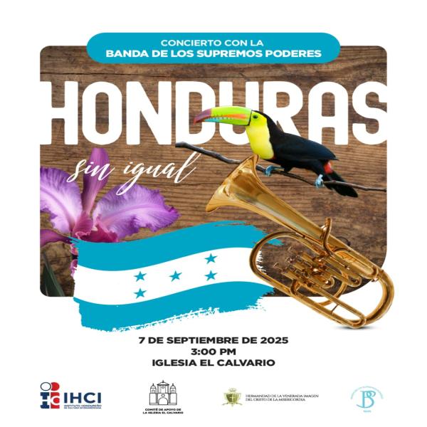 Concierto con la Banda de los Supremos Poderes: Honduras sin igual 
