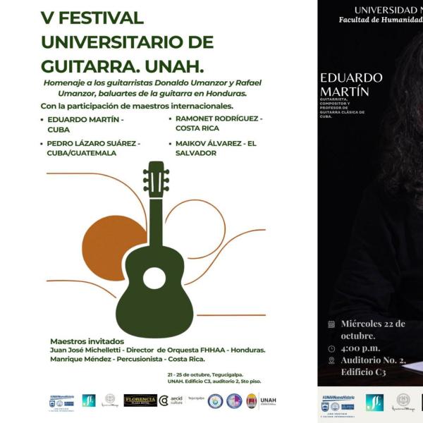 V Festival Universitario de Guitarra Honduras 2025 