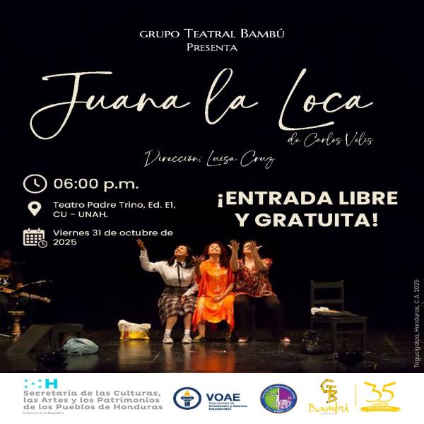 Grupo Teatral Bambú presenta Juana la Loca 
