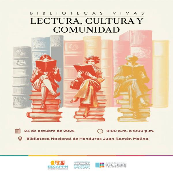 ​La Biblioteca Nacional de Honduras te invita a celebrar con nosotros el Día Internacional de las Bibliotecas con una jornada cultural imperdible