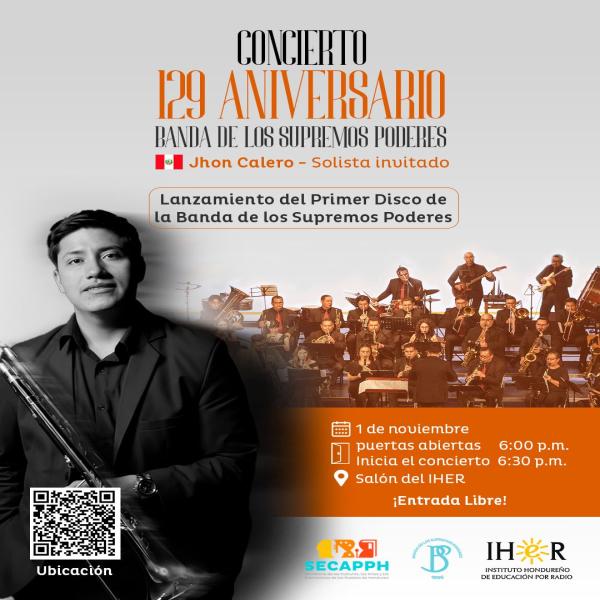 Concierto 129 Aniversario de la Banda de los Supremos Poderes 