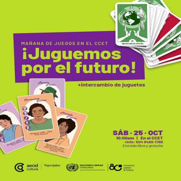 Juegos en el CCET: “Juguemos por el futuro”