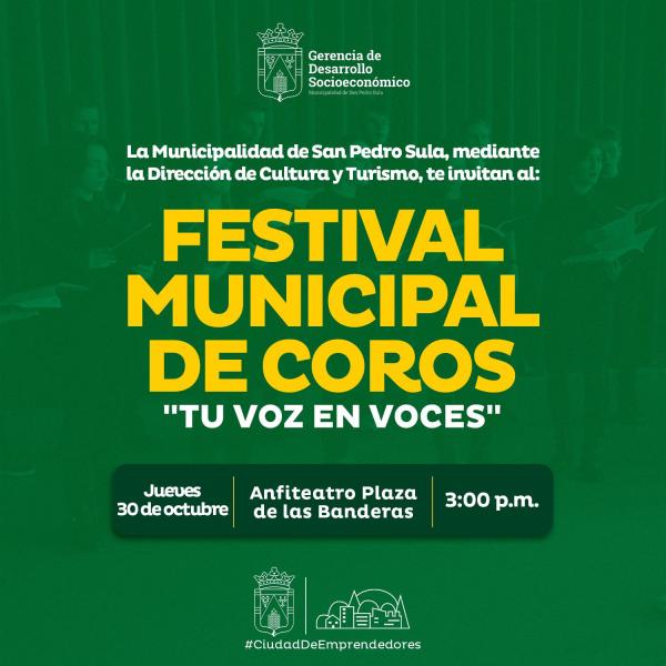 Festival Municipal de Coros “Tu Voz en Voces”