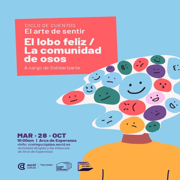 Ciclo de cuentos: El arte de sentir / El lobo feliz / La comunidad de osos