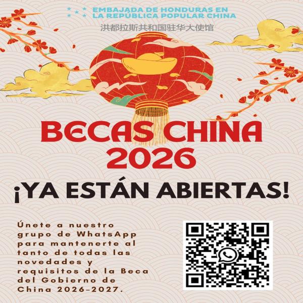 Aplica a la Beca del Gobierno de China 2026–2027