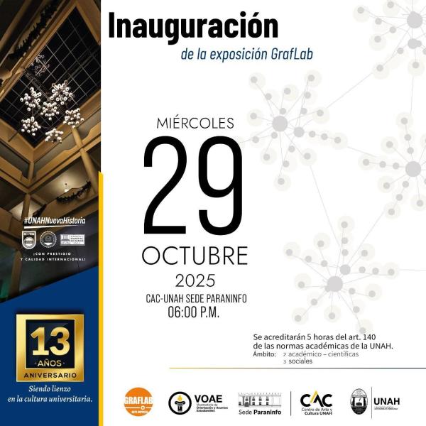 Inauguración de GrafLab -UNAH