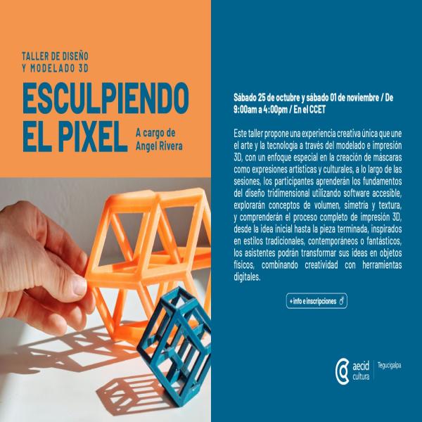 Taller especializado de diseño e impresión 3D