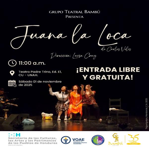 Grupo Teatral Bambú presenta Juana la Loca 