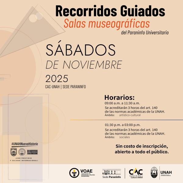 Recorridos guiados por las salas museográficas