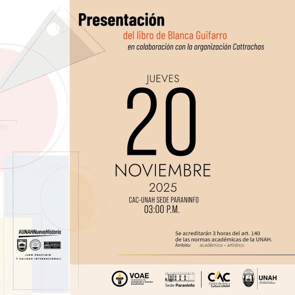 Presentación del libro de la escritora Blanca Guifarro, en el marco del Día Internacional de la Eliminación de la Violencia contra la Mujer