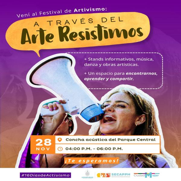 Festival de Artivismo: A Través del Arte Resistimos