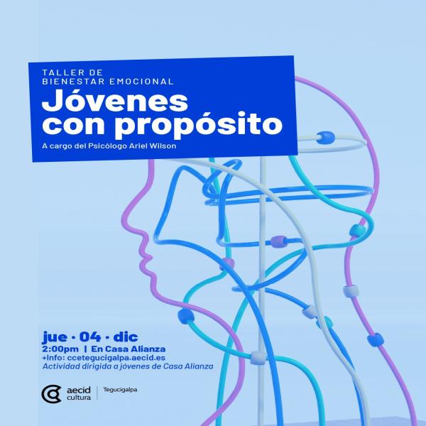 Taller de bienestar emocional: Jóvenes con propósito