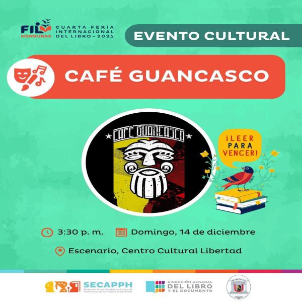 Café Guancasco en la Feria del Libro Internacional 2025 