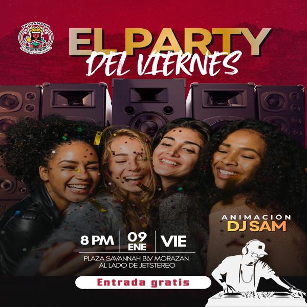 El Party del viernes con Dj Sam 