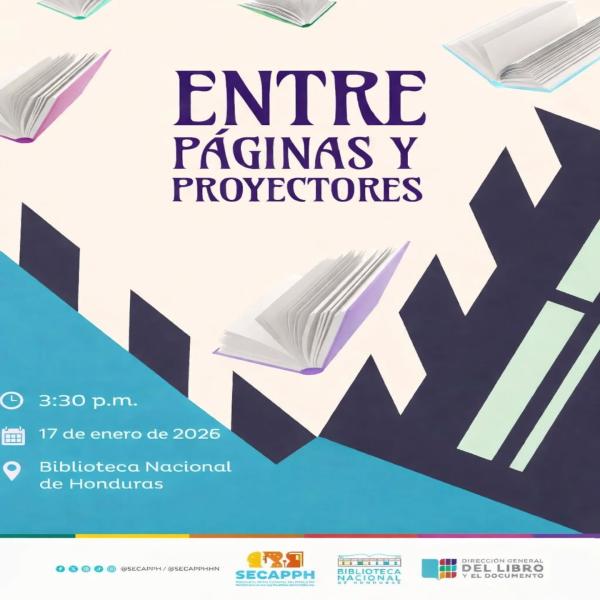 Cine y literatura se encuentran en Honduras: Entre páginas y proyecciones 