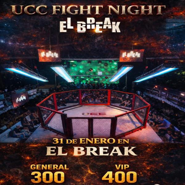 UCC Honduras: 1er fight Nitgh del año 2026