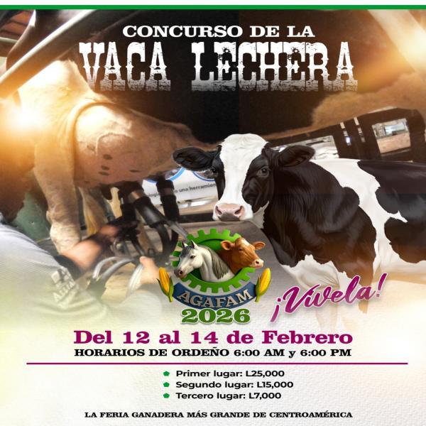 AGAFAM 2026: Concurso de la Vaca Lechera 