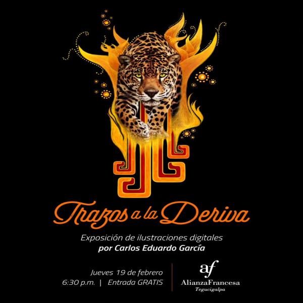 Exposición de ilustraciones digitales: Trazos a la deriva 