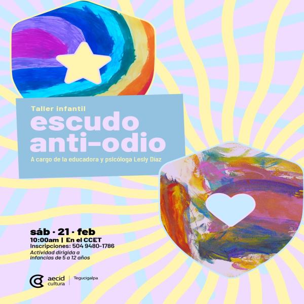  Taller infantil: Escudo Anti-Odio