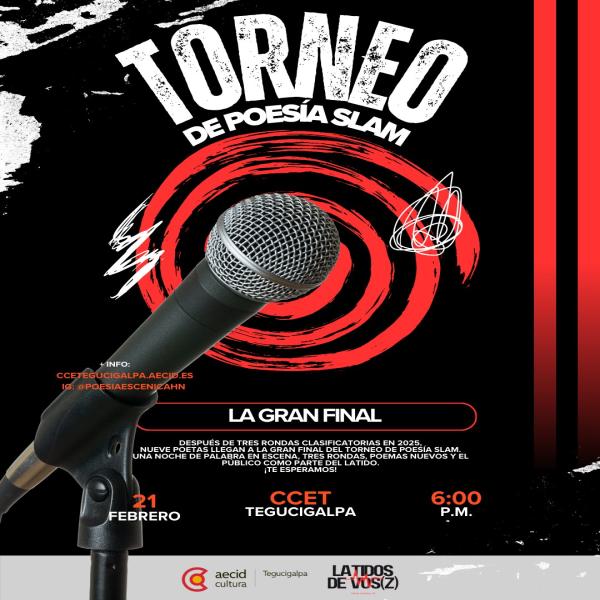 Gran final: Torneo de Poesía Slam