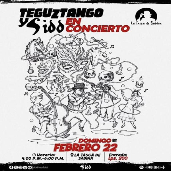 Teguztango y Sidd en concierto 