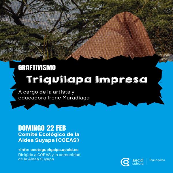 Explorar la técnica de diseño gráfico y serigrafía: Graftivismo “Triquilapa Impresa” 