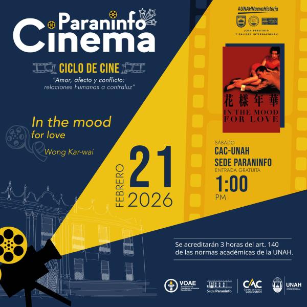 Paraninfo Cinema presenta “In the Mood for Love” 